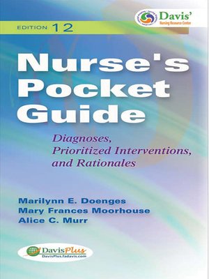cover image of Nurse's Pocket Guide